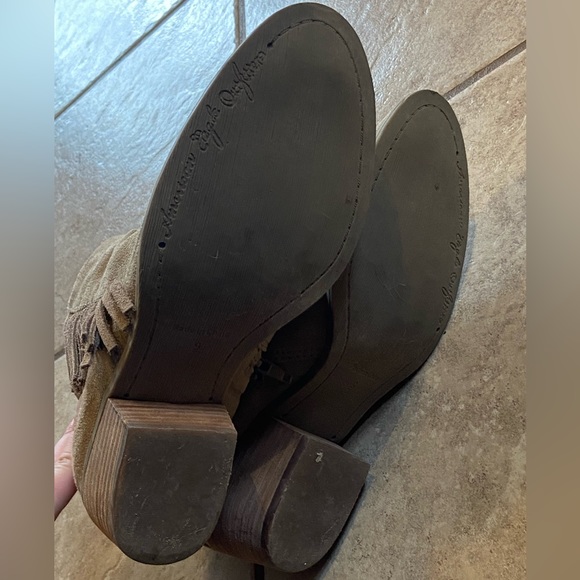 American Eagle Tan Fringe Bootie - Picture 4 of 4